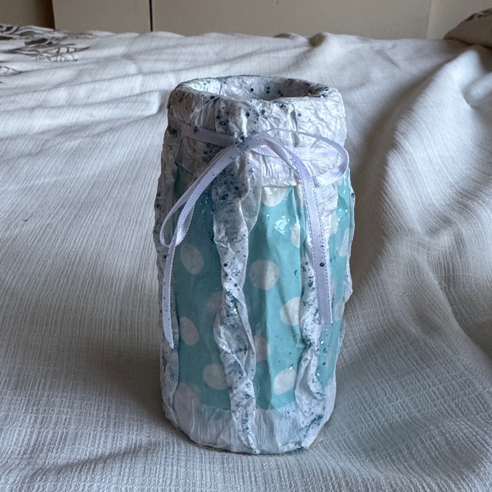 New baby boy handcrafted  room accent unique